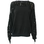 Zwarte Viscose Twinset Oversized sweaters Ronde hals  in maat XS in de Sale voor Dames 