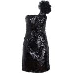 Zwarte Polyester Pierre Cardin Party jurken  in maat L met Sequins voor Dames 