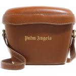 Palm Angels Crossbody bags - Leather Padlock in brown