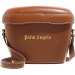 Palm Angels Crossbody bags - Leather Padlock in bruin