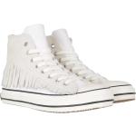 Palm Angels Sneakers - Fringe Basket High Vulcanized in wit