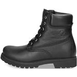 Zwarte Rubberen Waterbestendig Panama Jack Combat boots  in maat 42 met Hakhoogte 3cm tot 5cm in de Sale voor Dames 