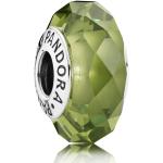 Pandora Olijf-groene Facet Kristal-bedel 791729NLG