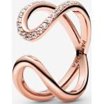 Roze PANDORA 14K Infinity ringen voor Dames 