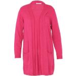 Roze Acryl Paprika Gebreide Gebreide vesten  in maat 3XL voor Dames 