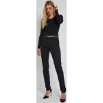 Zwarte Polyester High waist Para Mi Skinny jeans  in maat L  lengte L32  breedte W40 voor Dames 
