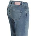 Flared Lichtblauwe Polyester High waist Para Mi Hoge taille jeans  lengte L30  breedte W40 Tapered voor Dames 