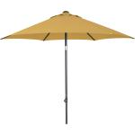Gele Aluminium Ronde parasols 250 cm in de Sale 