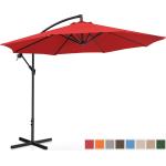 Rode Stalen Uniprodo Ronde parasols 300 cm Sustainable in de Sale 
