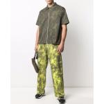 Groene Polyester High waist All over print Hoge taille broeken in de Sale voor Heren 