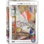 Eurographics Marc Chagall 1.000 stukjes Legpuzzels met motief van Parijs 