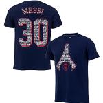 Blauwe Lionel Messi Kinder T-shirts voor Jongens 