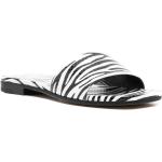 Zwarte Paris Texas Zebra Print Platte sandalen  in maat 36 voor Dames 