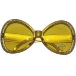 Gouden Feestbrillen  voor een Stappen / uitgaan / feest met Glitter voor Dames 