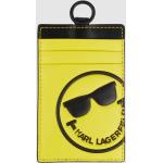 Zwarte Polyurethaan Karl Lagerfeld Creditcard-etuis Sustainable in de Sale 