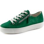 Klassieke Groene Paul Green Super Soft Lage sneakers  in 38 met Hakhoogte tot 3cm voor Dames 