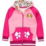 Roze Paw Patrol Skye Kinder hoodies met Glitter voor Meisjes 