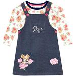 Paw Patrol Girls' Skye Pinafore Dress and Top Size 4 Multicolor