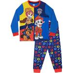 Blauwe Paw Patrol Chase All over print Kinderpyjama's met print  in maat 92 voor Jongens 