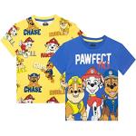 Multicolored Paw Patrol Chase Kinder T-shirts  in maat 92 2 stuks voor Jongens 