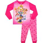 Roze Paw Patrol Chase All over print Kinderpyjama's met print  in maat 92 voor Meisjes 
