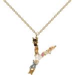 Pdpaola Women's Letter Y Plated Necklace