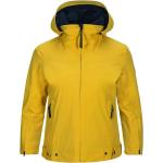 Gele Polyamide met vak voor skipas Peak Performance Ademende Ski-jassen  in maat XS voor Dames 