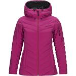 Roze Polyester Gevoerde Peak Performance Frost winddichte waterdichte Ski-jassen  in maat XS voor Dames 