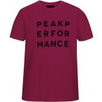 Paarse Peak Performance T-shirts met ronde hals Ronde hals Sustainable voor Dames 