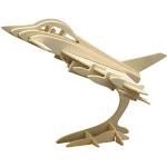 Houten Pebaro Vliegtuig 3D Puzzels met motief van Vliegtuigen voor Kinderen 