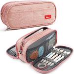 Kantoor Roze Rubberen 9 inch Make-up tassen in de Sale voor Dames 