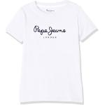 Pepe Jeans Art N T-shirt voor jongens, Wit (oud wit), 12 Jaren