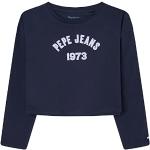 Pepe Jeans Paullete T-shirt voor meisjes en meisjes, Blauw (Dulwich), 6 jaar