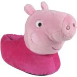 Roze Polyester Antislip Peppa Pig Pantoffels  in 30 met motief van Varken voor Kinderen 