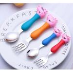 Peppa Pig Fork Spoon Set - For Kids tonygavato-peppaçatal