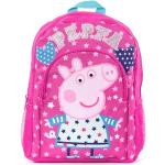 Roze Peppa Pig Schoolrugzakken met motief van Varken voor Meisjes 