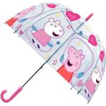 Roze Peppa Pig Kinderparaplu's met motief van Varken voor Meisjes 