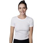Witte Petit Bateau V-hals T-shirts V-hals  in maat S Bio voor Dames 
