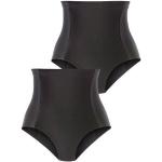 Zwarte Polyamide PETITE FLEUR Tailleslips  in maat 3XL voor Dames 
