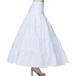 Rockabilly Witte Petticoats  voor een Bruid  in maat XXL voor Dames 