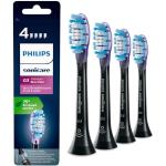 Philips Sonicare Opzetborstels G3 Premium GumCare - 4 stuks - Voor gezond tandvlees - Selecteer automatisch de optimale poetsstand - Voor alle Philips Sonicare tandenborstels - Zwart - HX9054/33