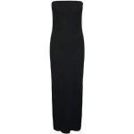 Zwarte Pieces Bodycon jurken Strapless halslijn  in maat M Maxi Bio voor Dames 