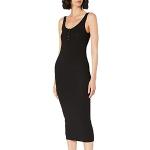 Zwarte Pieces Mouwloze jurken  in maat XS Midi / Kuitlang in de Sale voor Dames 
