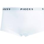 Witte Pieces Boxershorts  in maat XS Bio voor Dames 