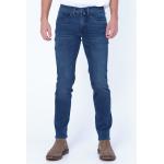 Blauwe Lycra Stretch Pierre Cardin Slimfit jeans  in maat XS  lengte L32  breedte W32 voor Heren 