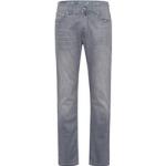 Grijze Stretch Pierre Cardin Lyon Tapered jeans  in maat 4XL met motief van Lyon Tapered voor Heren 