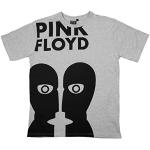 Kantoor Grijze United Labels Pink Floyd Ademende T-shirts met opdruk Ronde hals  in maat L voor Heren 
