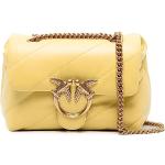 Gouden Nappaleren Pinko Love Crossover tassen voor Dames 