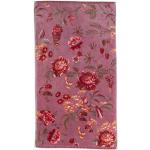 Roze Badstoffen PIP Bloemen Badhanddoeken  in 55x100 