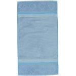Blauwe Badstoffen PIP Geweven Handdoeken  in 55x100 